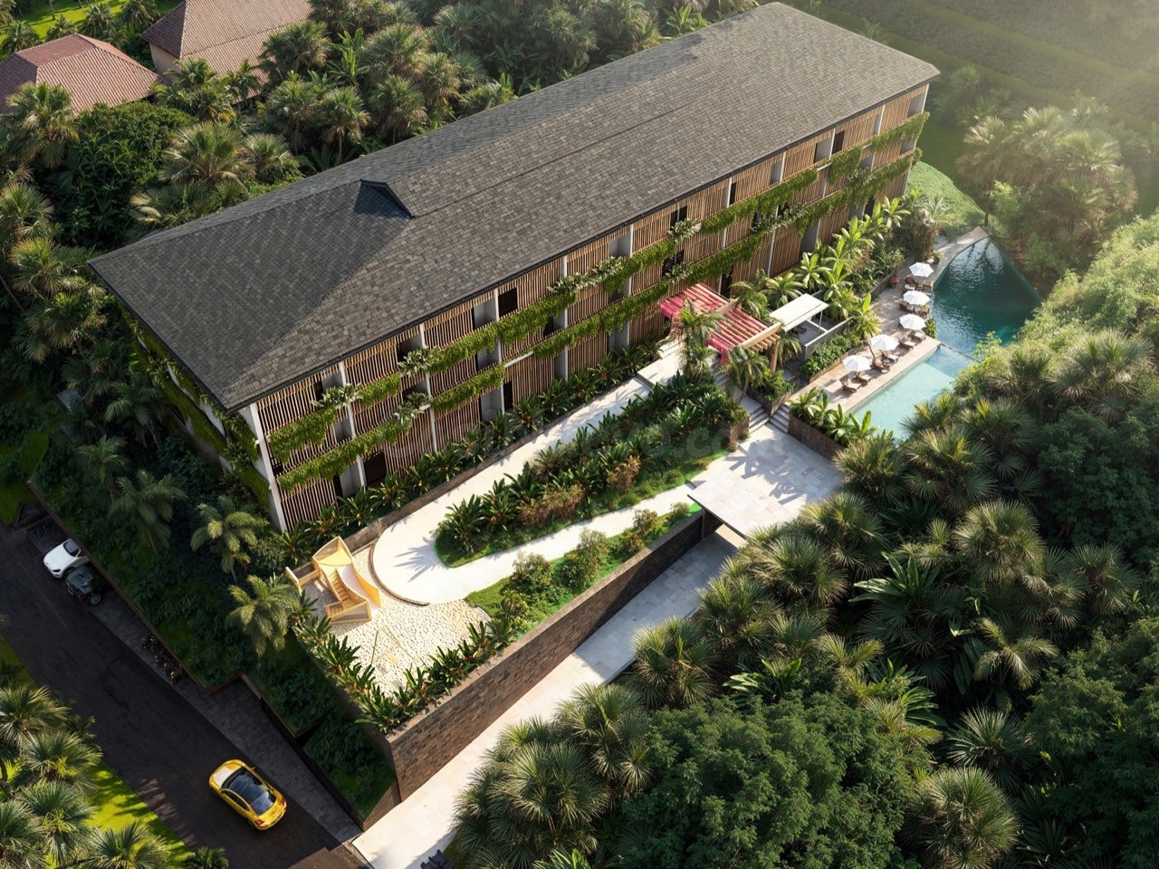 CONCEPT: Whole 27-Key Wellness Resort Development near Ubud — USD 3,150,000
